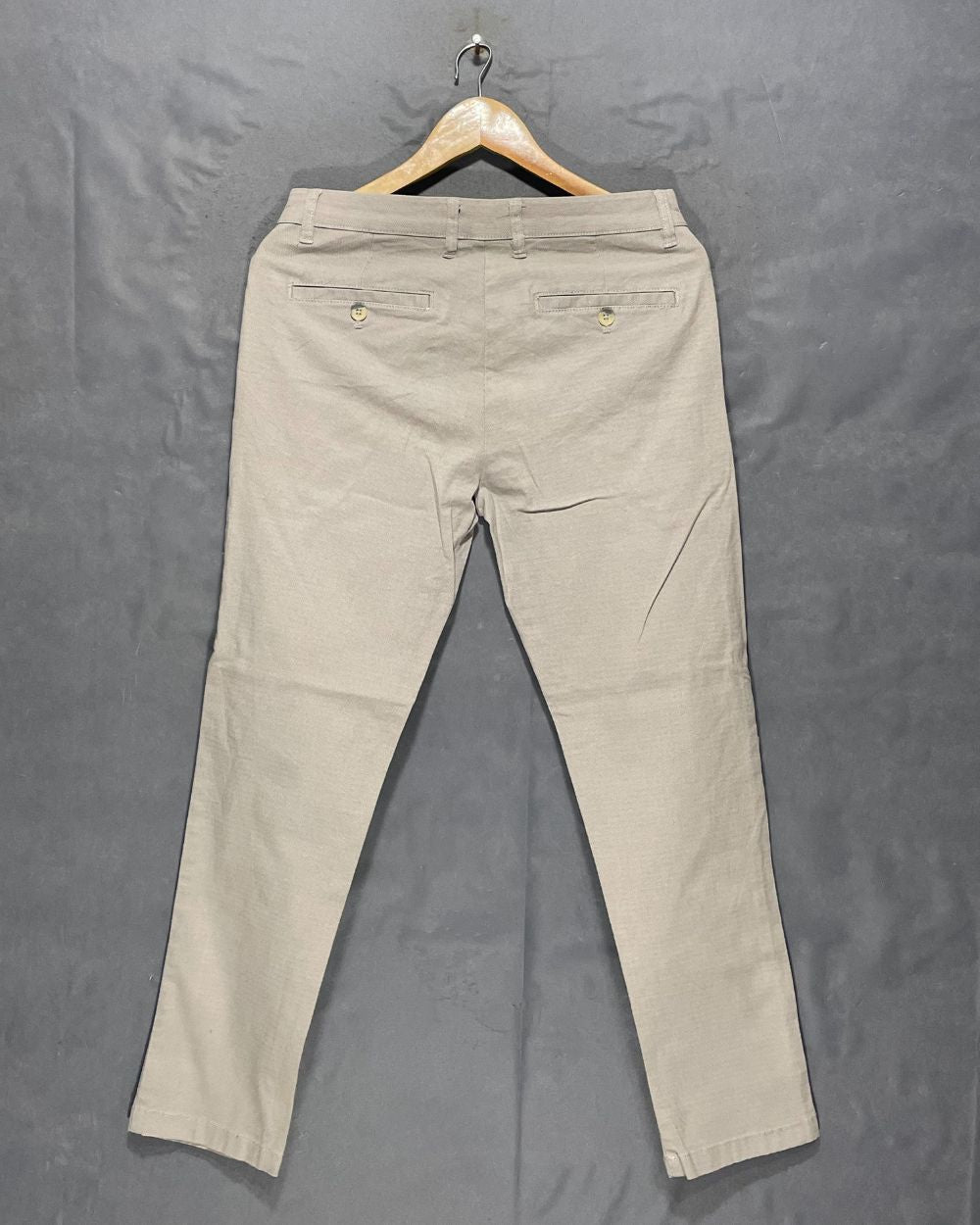 Forever 21 Cream Cotton Dress Pant For Men S | Preloved Labels