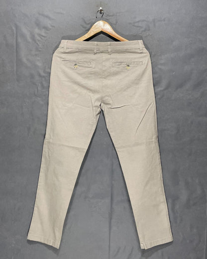 Forever 21 Cream Cotton Dress Pant For Men S | Preloved Labels