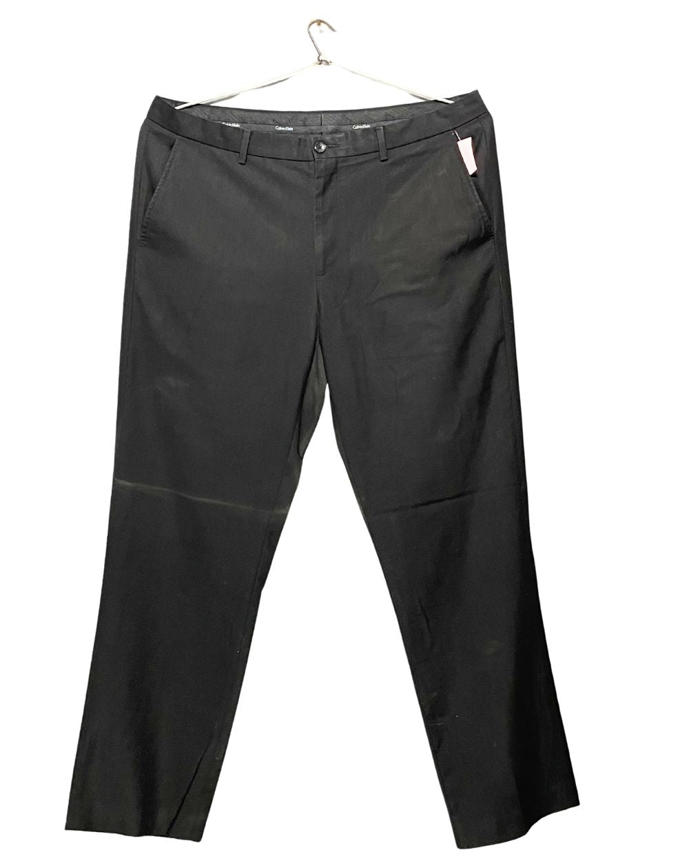 Calvin Klein Black Cotton Dress Pant For Men XL | Preloved Labels