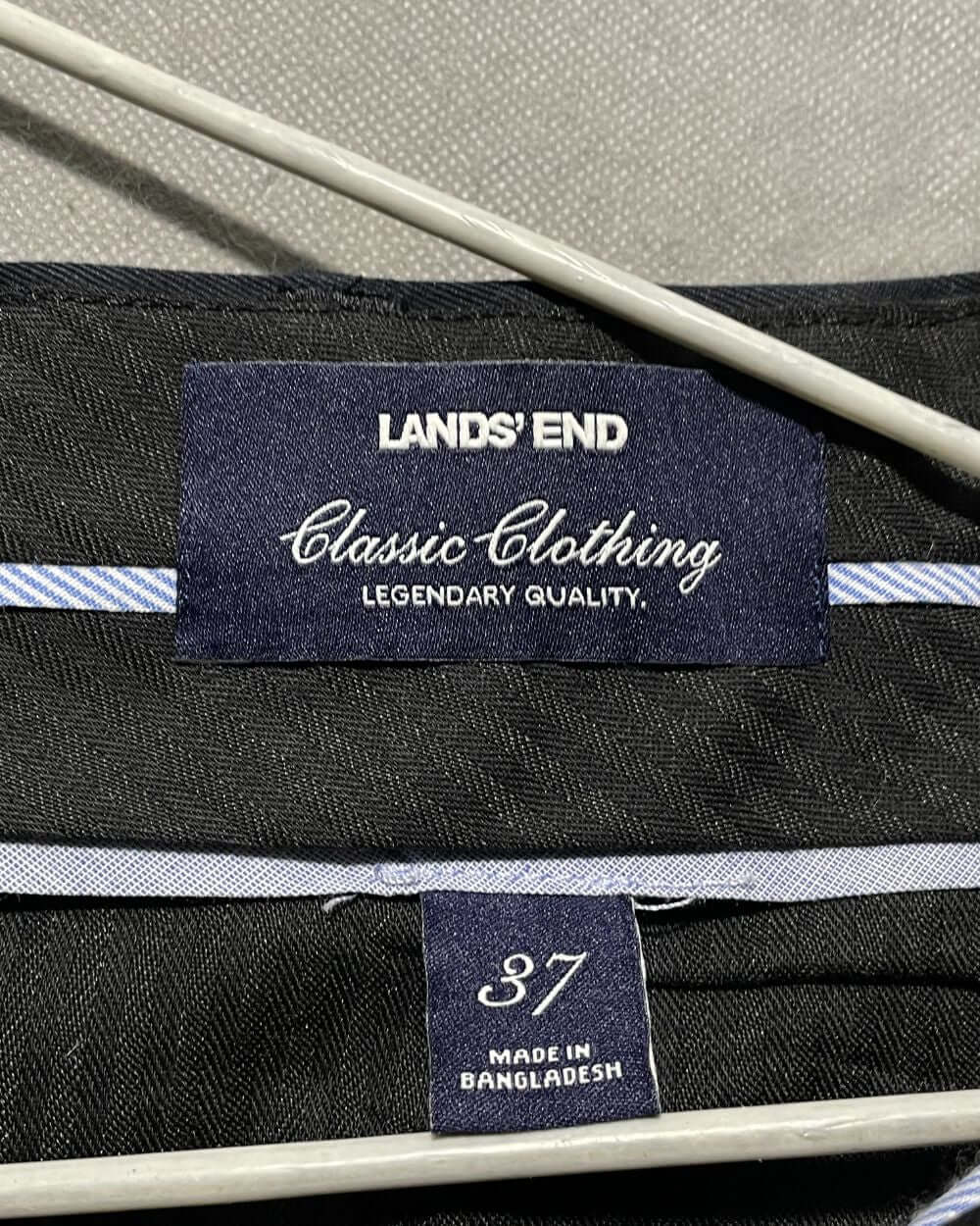 Land's End Blue Cotton Dress Pant For Men L | Preloved Labels