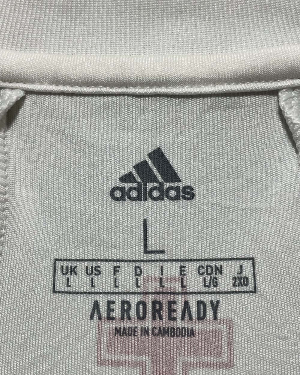 Adidas White Sports T Shirt For Men L | Preloved Labels