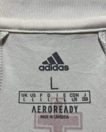 Adidas White Sports T Shirt For Men L | Preloved Labels