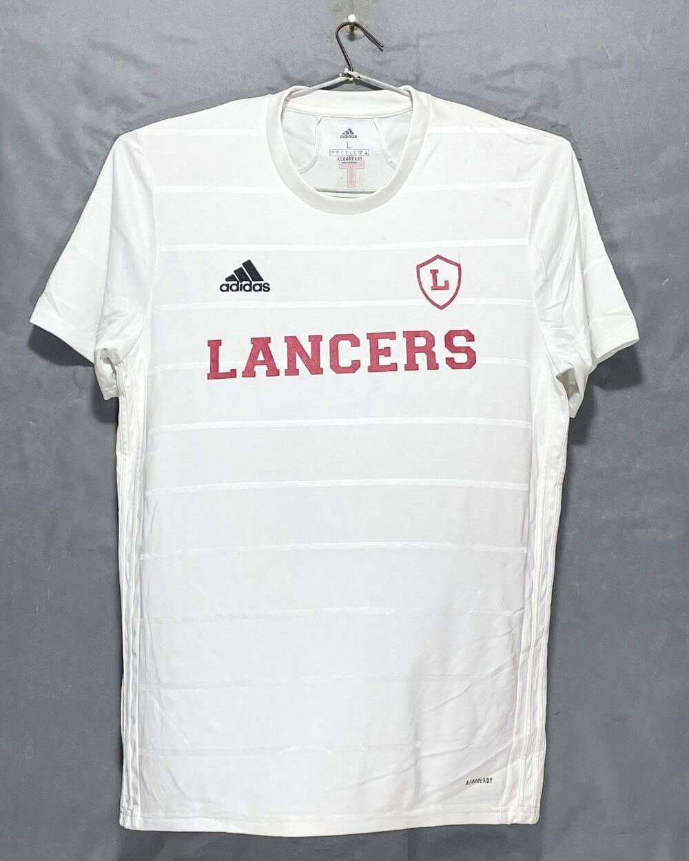 Adidas White Sports T Shirt For Men L | Preloved Labels