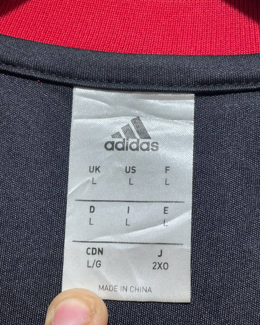 Adidas Red Sports Vest For Men L | Preloved Labels