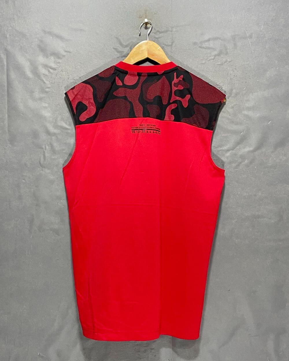 Adidas Red Sports Vest For Men L | Preloved Labels