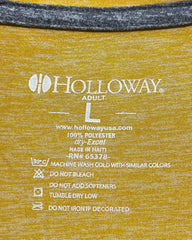 Holloway Yellow Sports T Shirt For Men L | Preloved Labels