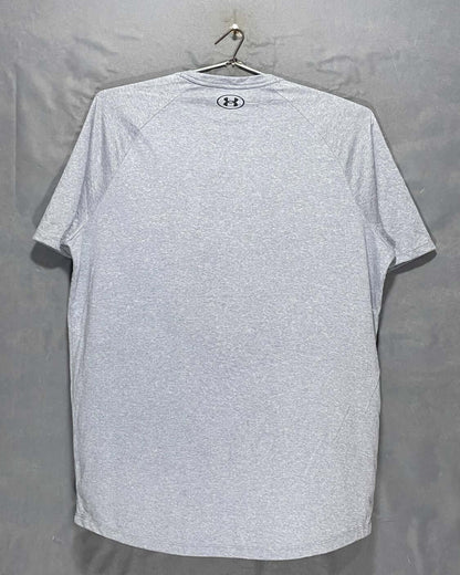 Under Armour Gray Sports T Shirt For Men XL | Preloved Labels