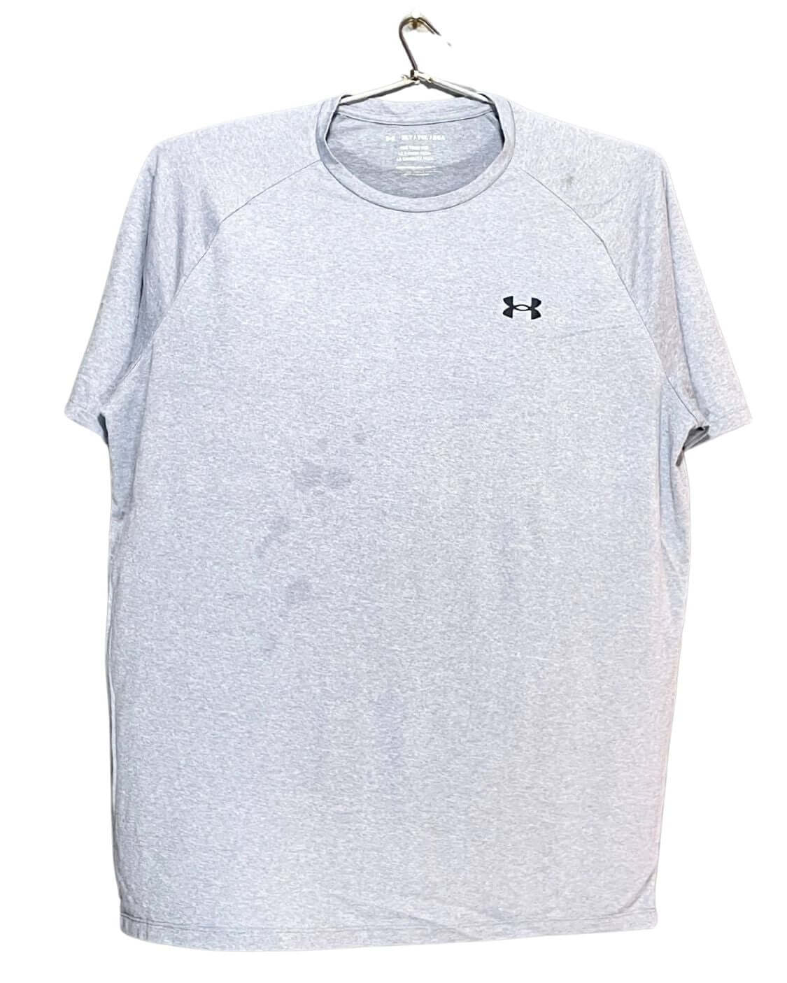 Under Armour Gray Sports T Shirt For Men XL | Preloved Labels