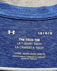 Under Armour Blue Sports T Shirt For Men XL | Preloved Labels