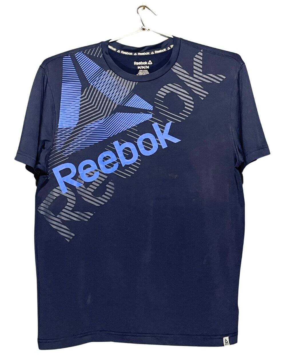 Reebok Blue Sports T Shirt For Men L | Preloved Labels