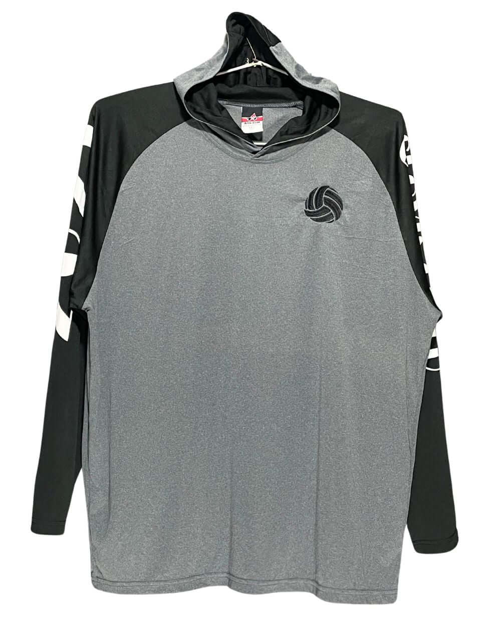 Alleson Gray Sports Hood T Shirt For Men XXL | Preloved Labels