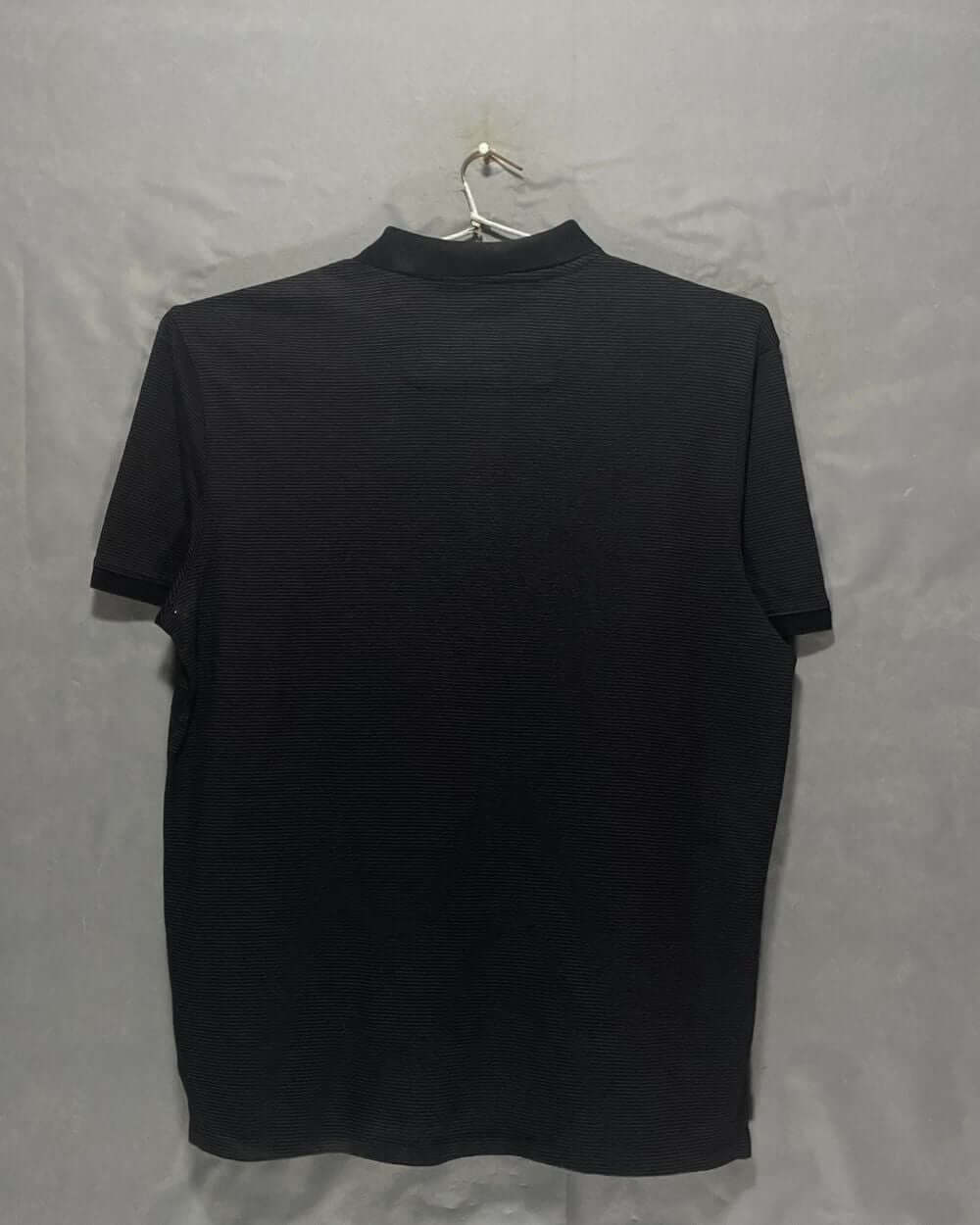 Calvin Klein Black Cotton Polo T Shirt For Men L | Preloved Labels