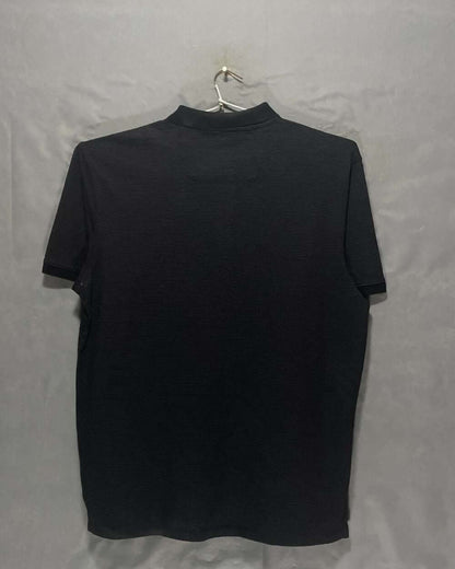 Calvin Klein Black Cotton Polo T Shirt For Men L | Preloved Labels