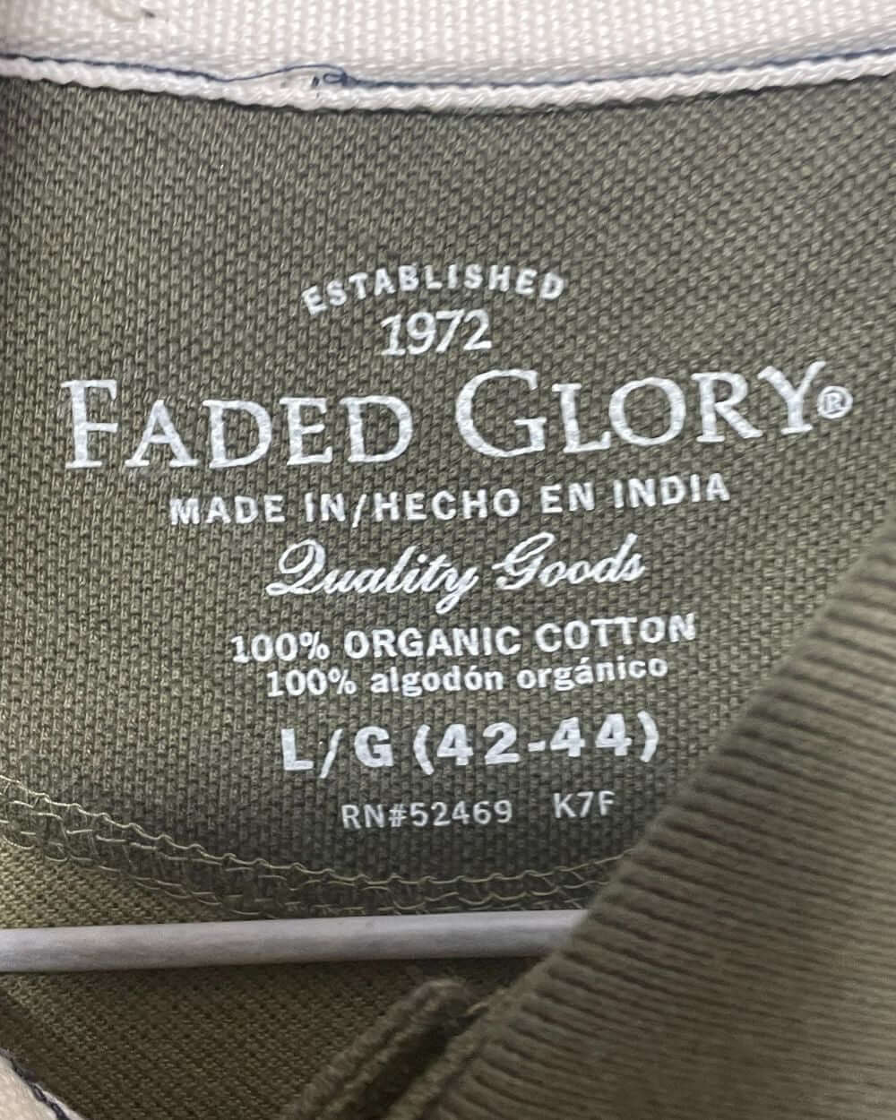 Faded Glory Camouflage Cotton Polo T Shirt For Men X Large | Preloved Labels