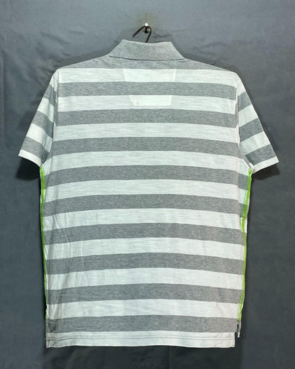 Nautica Gray Cotton Polo T Shirt For Men X Large | Preloved Labels