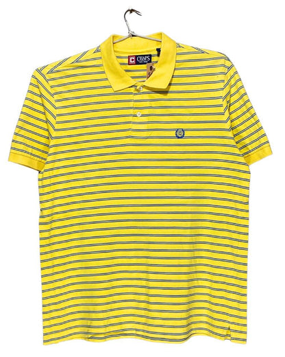 Chaps Yellow Cotton Polo T Shirt For Men X Large | Preloved Labels