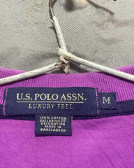 Polo U.S. Assn Purple Cotton Polo T Shirt For Men M | Preloved Labels