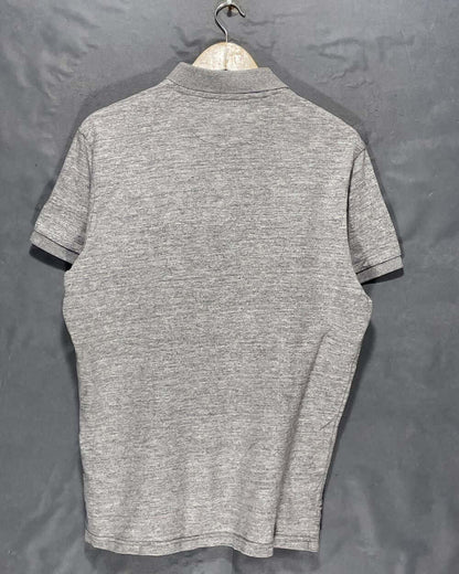 American Eagle Gray Cotton Polo T Shirt For Men Large | Preloved Labels