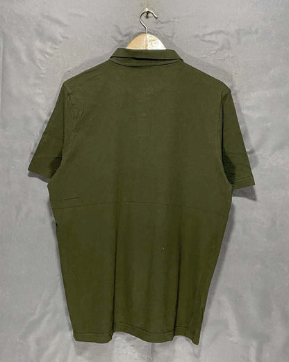 Puma Green Cotton Polo T Shirt For Men Large | Preloved Labels