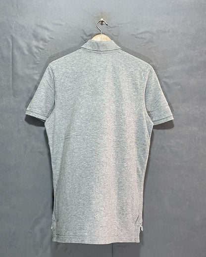 Abercrombie & Fitch Gray Cotton Polo T Shirt For Men L | Preloved Labels