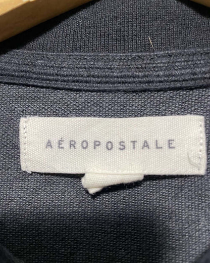 Aeropostale Gray Cotton Polo T Shirt For Men M | Preloved Labels
