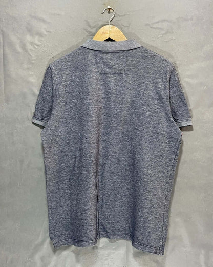 Banana Republic Gray Cotton Polo T Shirt For Men Large | Preloved Labels