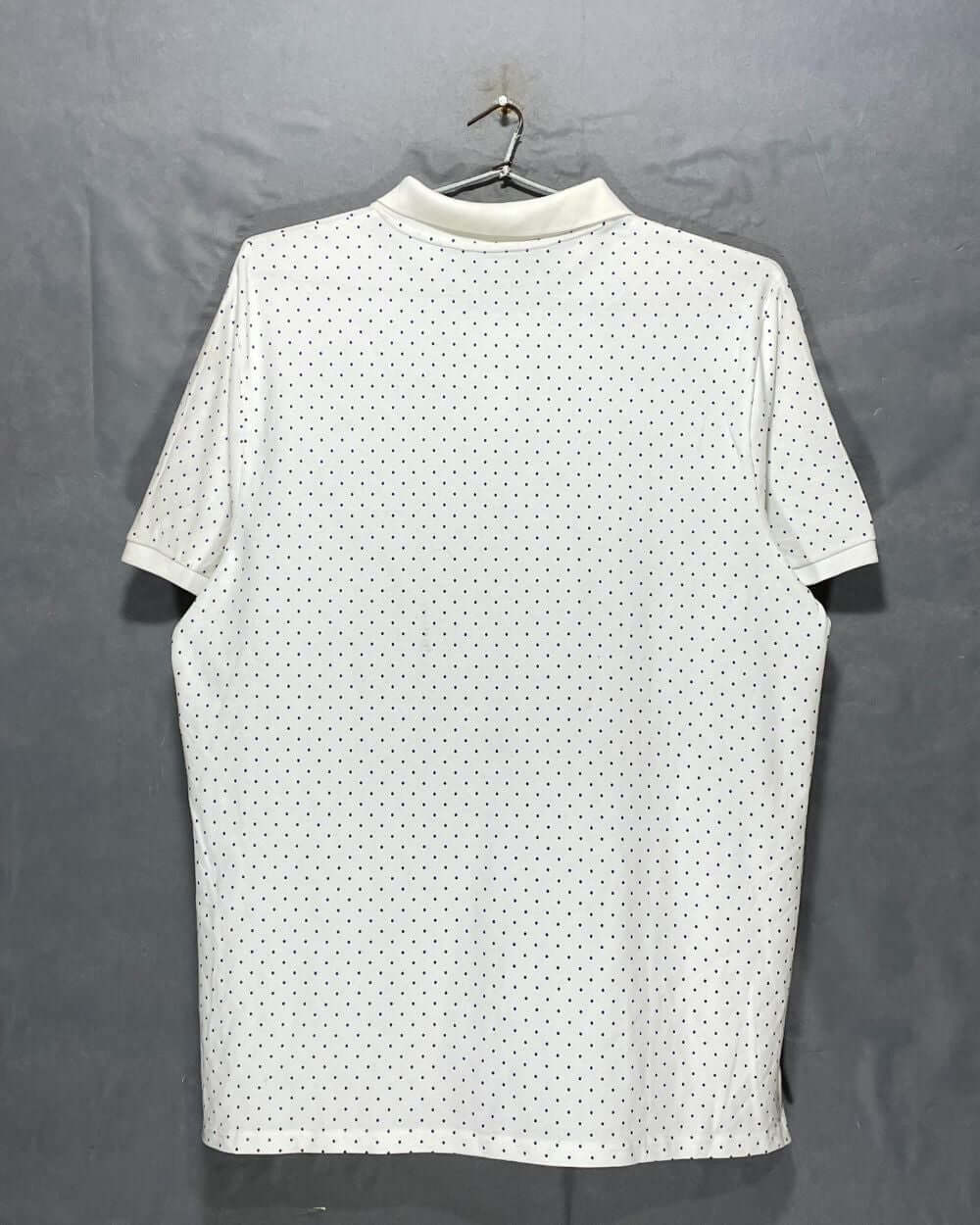 Old Navy White Cotton Polo T Shirt For Men XX Large | Preloved Labels