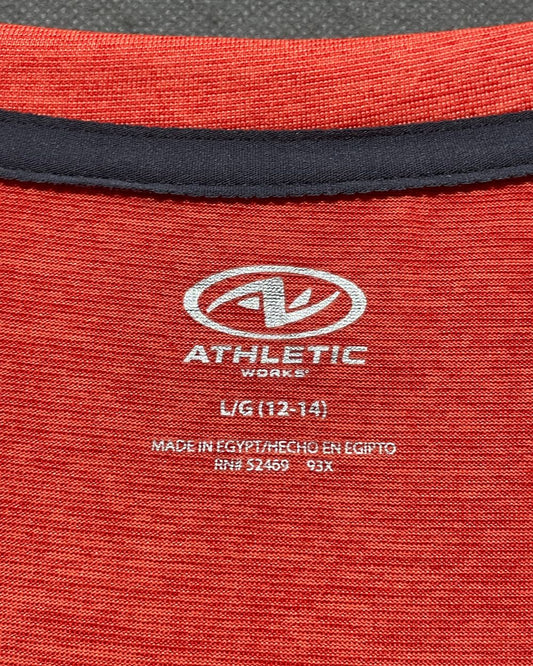 Athletic Works Orange Sport Vest For Boy 14 Years | ThriftHub.pk