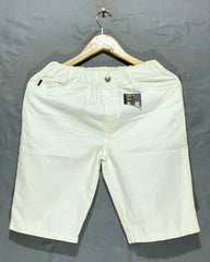 Burberry White Cotton Short For Men S