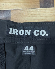 Iron Co. Black Short For Men 3X Large