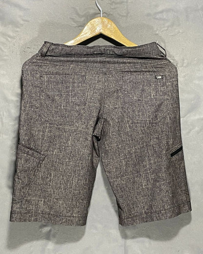 Lee Gray Cotton Short For Men XS