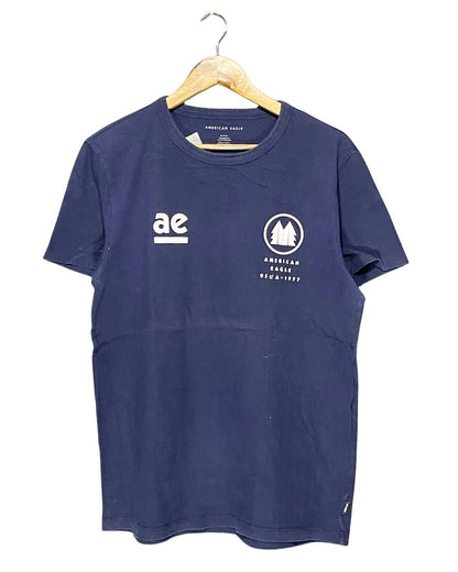 American Eagle  Blue T Shirt For Men M