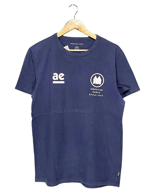 American Eagle  Blue T Shirt For Men M