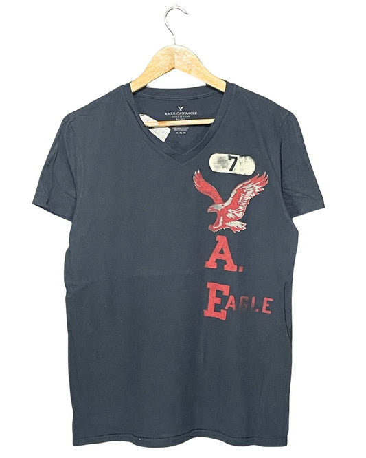 American Eagle Black T Shirt For Men M