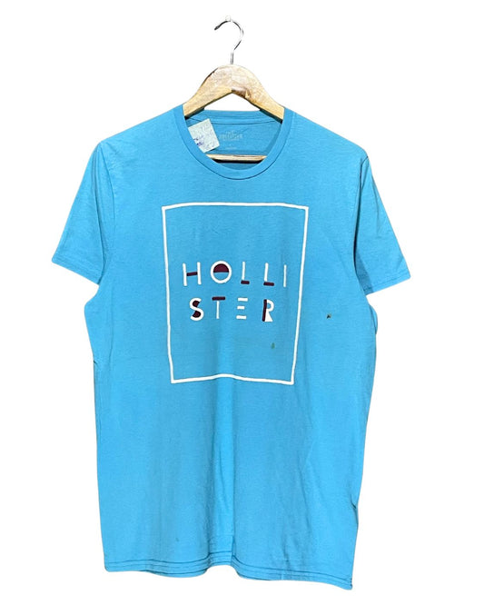 Hollister Blue T Shirt For Men M