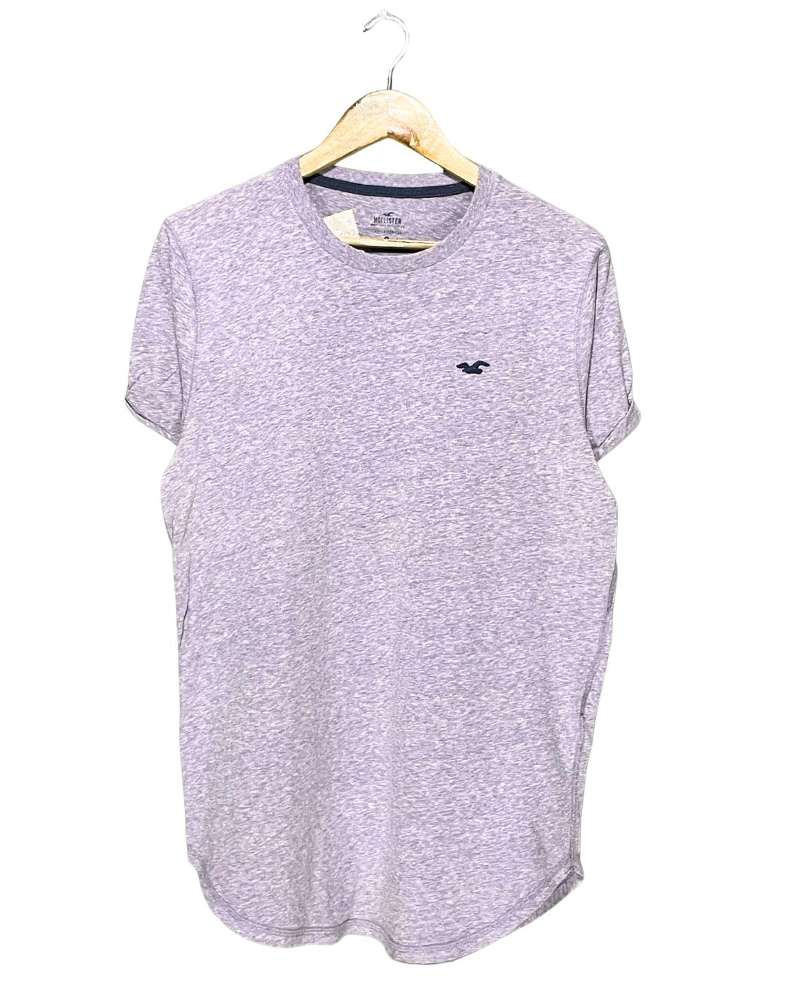 Hollister Purple T Shirt For Men M