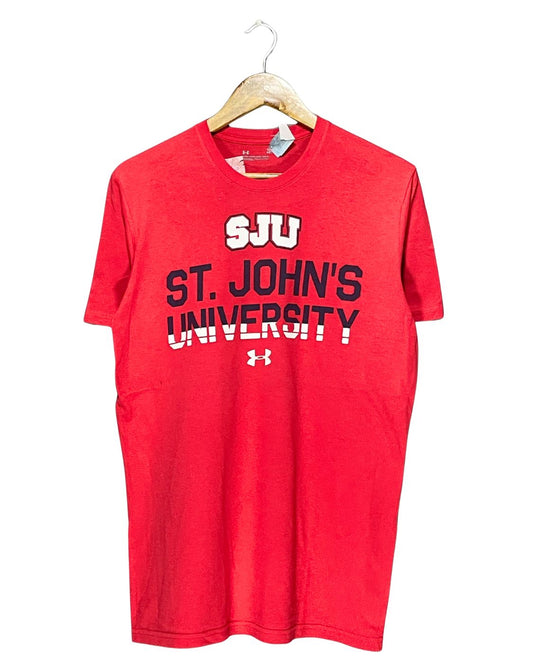 Under Armour Red T Shirt For Men M
