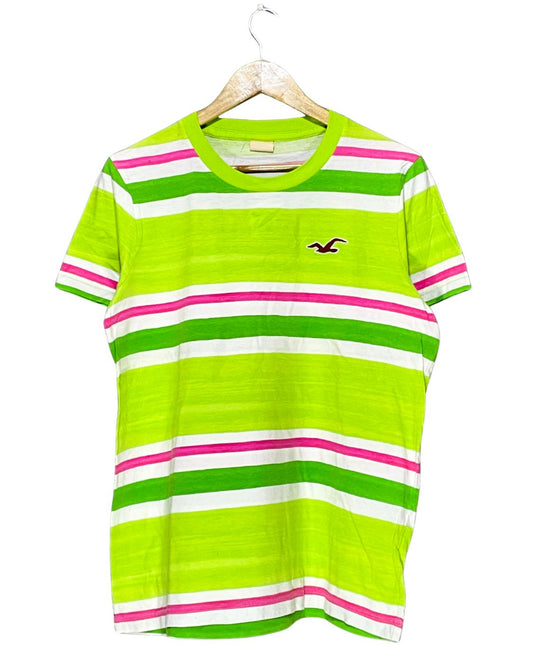 Hollister Green T Shirt For Men L