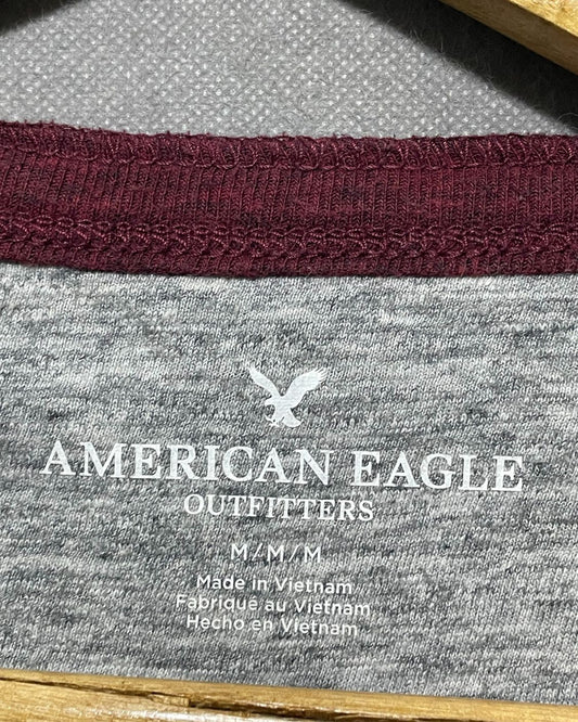 American Eagle Gray T Shirt For Men M