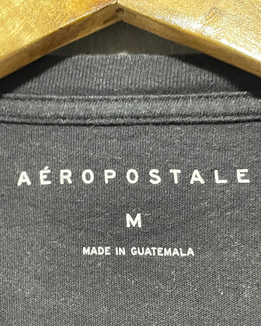 Aeropostale Black T Shirt For Men M