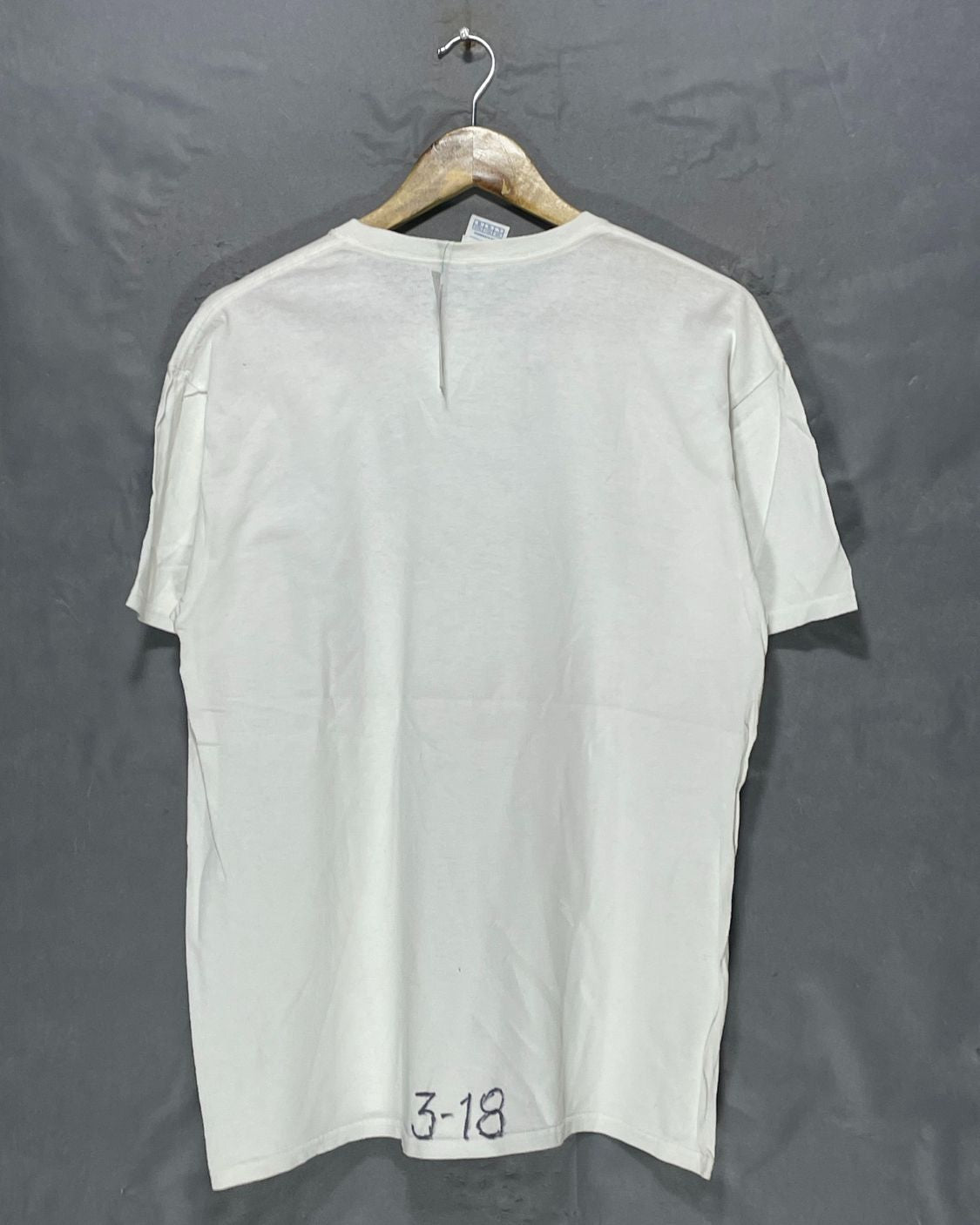 Delta White T Shirt For Men L