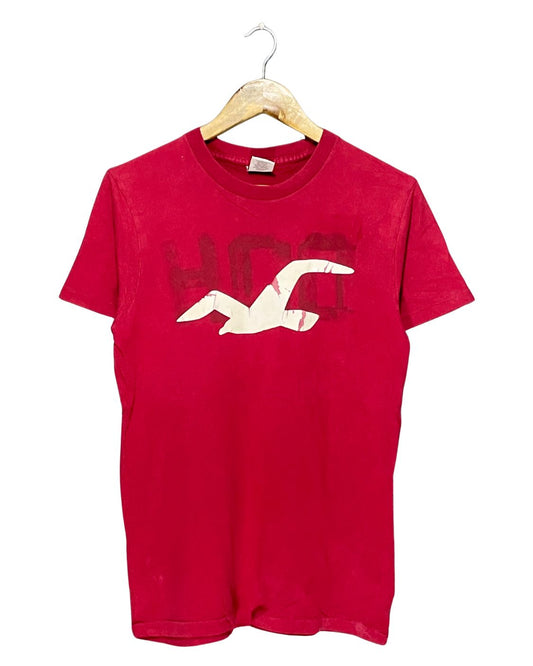Hollister Red T Shirt For Men Small