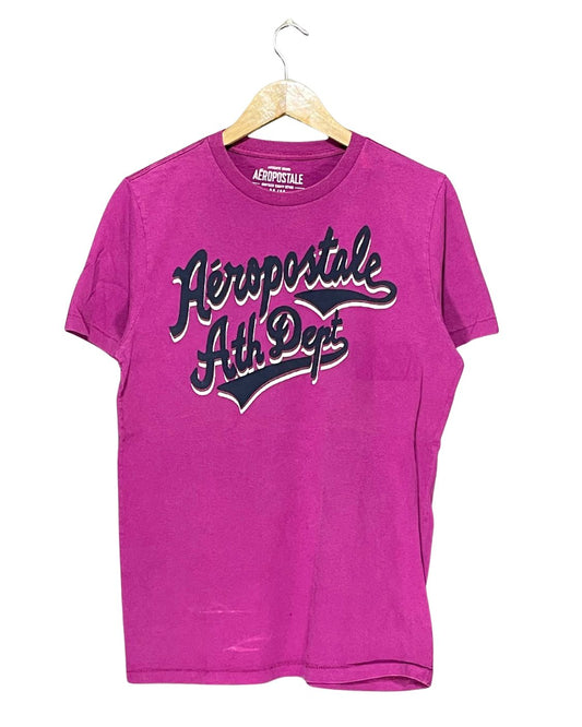 Aeropostale Purple T Shirt For Men M