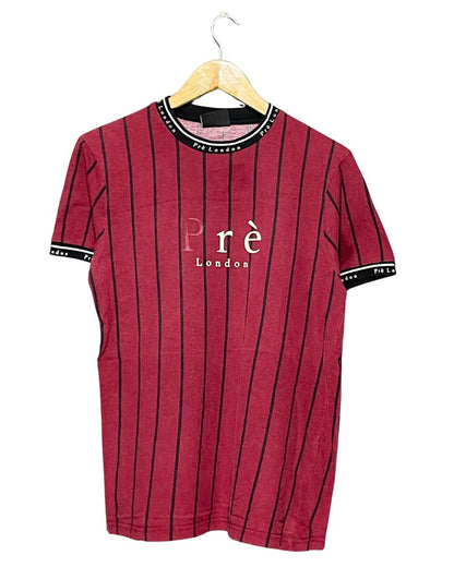 Pre London Maroon T Shirt For Men X Small