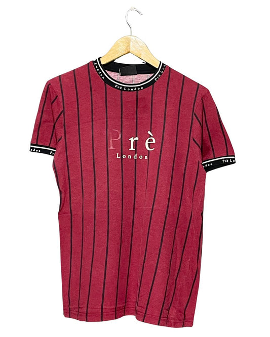 Pre London Maroon T Shirt For Men X Small