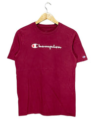 Champion Maroon T Shirt For Men S