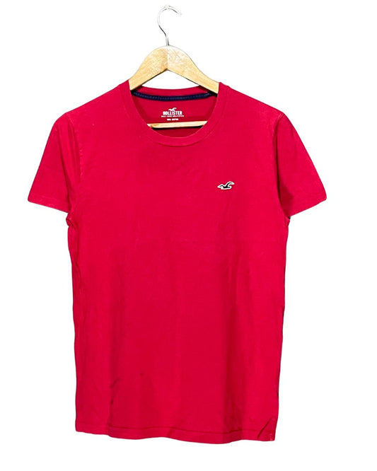 Hollister Red T Shirt For Men X Small