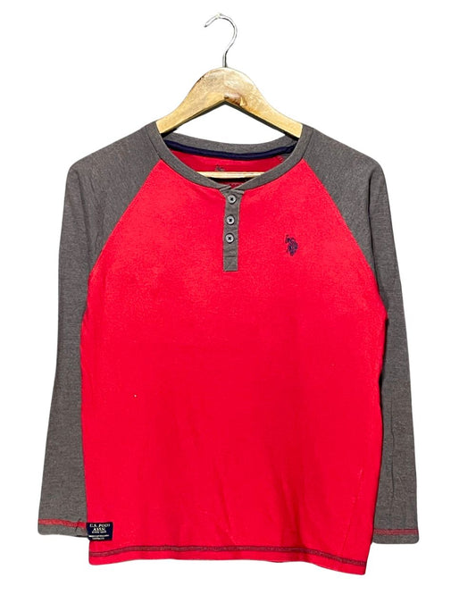 Polo U.S Assn Red T Shirt For Men X Small