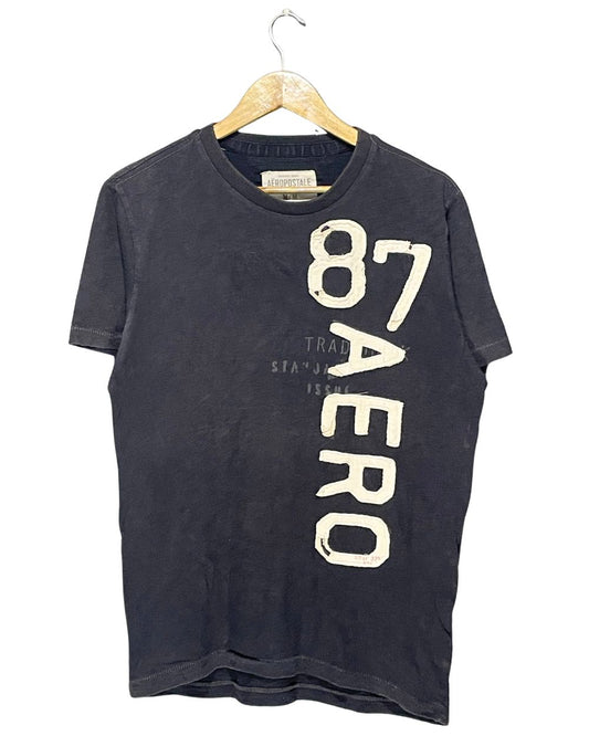 Aeropostale Black T Shirt For Men M