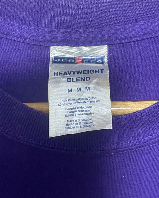 Jerzees Purple T Shirt For Men M